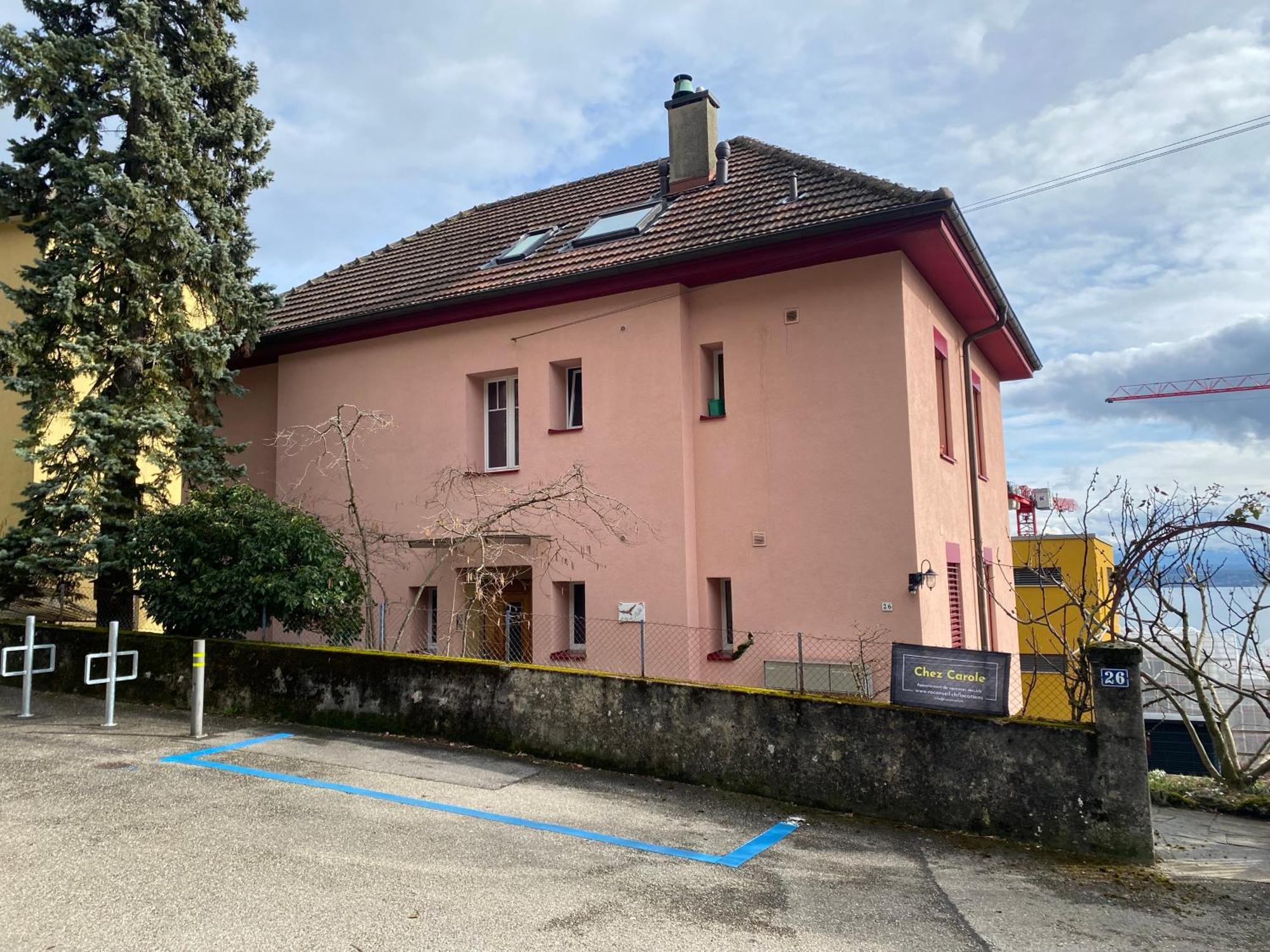 Chez Carole Apartment Neuchâtel Exterior foto